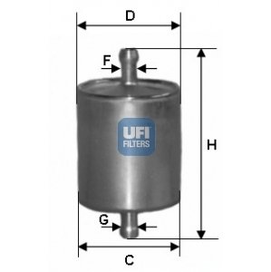 UFI Palivový filter 3176000
