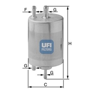 UFI Palivový filter 3183400