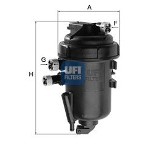 UFI Palivový filter 5508400