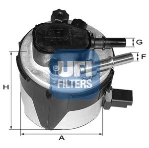 UFI Palivový filter 5517000