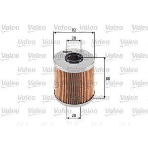 VALEO Olejový filter 586543