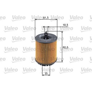 VALEO Olejový filter 586563