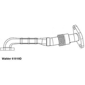 WAHLER Potrubie AGR-ventilu 61010D