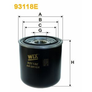 WIX FILTERS Vysúžacie puzdro vzduchu pre pneumatický systém 93118E