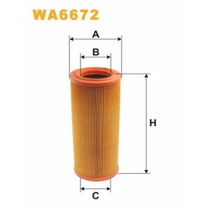 WIX FILTERS Vzduchový filter WA6672
