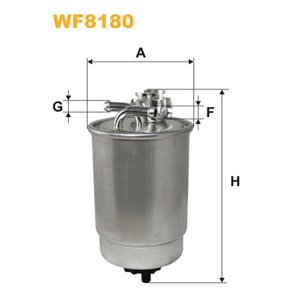 WIX FILTERS Palivový filter WF8180