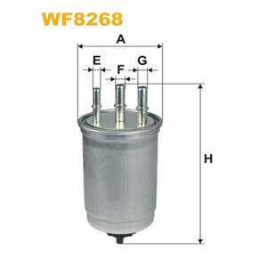 WIX FILTERS Palivový filter WF8268