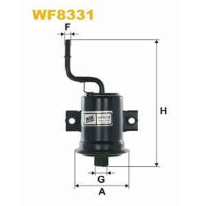 WIX FILTERS Palivový filter WF8331
