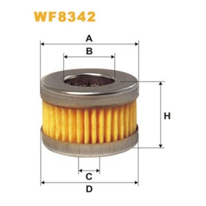 WIX FILTERS Palivový filter WF8342