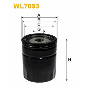 WIX FILTERS Olejový filter WL7093