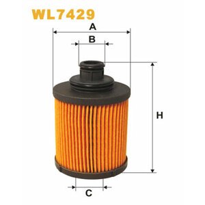 WIX FILTERS Olejový filter WL7429