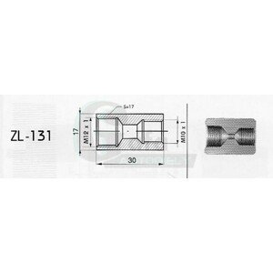Spojka brzdového potrubia - ZL131