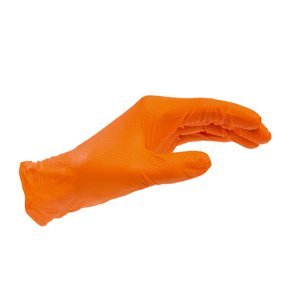 Jednorazové rukavice s nitrilovým úchopom, V XL