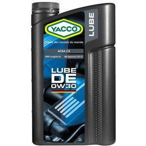 Olej Yacco lube DE 0W-30 2L
