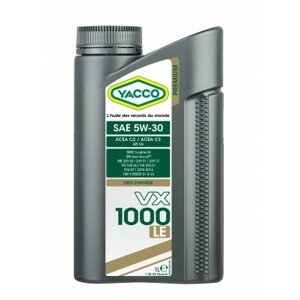 Olej Yacco VX 1000 LE 5W-30 1L