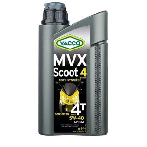 Olej Yacco MVX Scoot Synth 4T 5W-40 1L