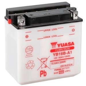 YUASA Štartovacia batéria YB16BA1