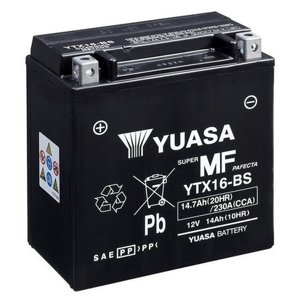 YUASA Štartovacia batéria YTX16BS